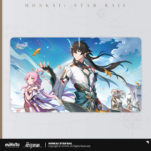 Honkai: Star Rail Mouse Pad Celestial Eyes Above Mortal Ruins