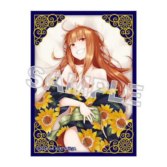 Kakusuri Trading Card Sleeve Vol. 31 Spice and Wolf MERCHANT MEETS THE WISE WOLF Holo Beautiful in a Yukata