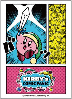 Kirby's Comic Panic Character Sleeve Main Visual (EN-1222) Pack