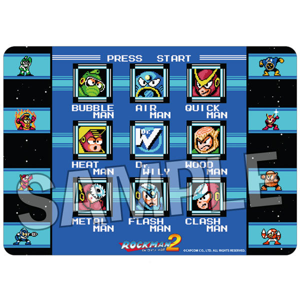 Mega Man 2 Illustration Play Mat NT Select Stage