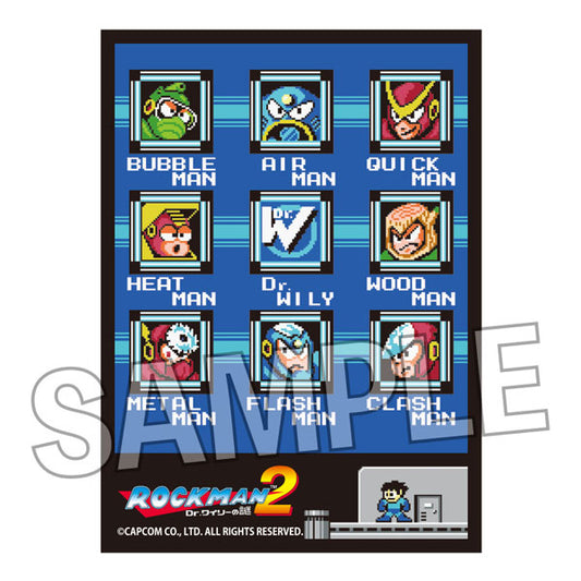 Mega Man 2 Illustration Sleeve NT Select Stage Pack