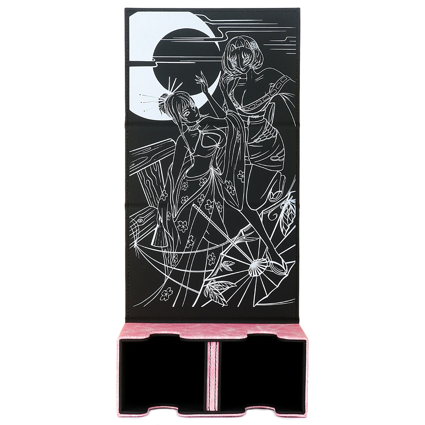 Yōkai Collection: Leather Pink/Black Deck Box