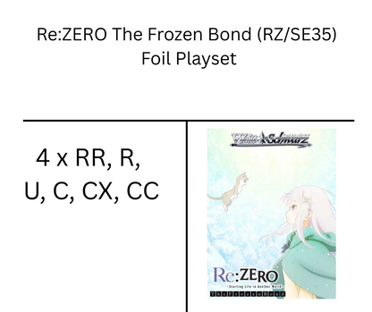 Weiss Schwarz EN - Re:ZERO The Frozen Bond Foil Playset (RZ/SE35)