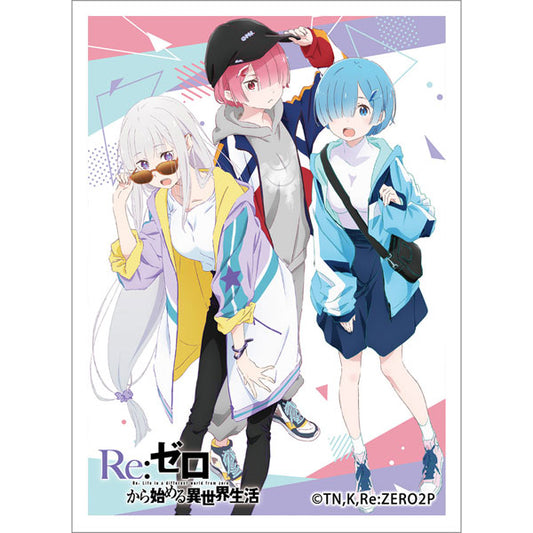 Re:ZERO -Starting Life in Another World- Sleeve (Emilia & Ram & Rem) Pack