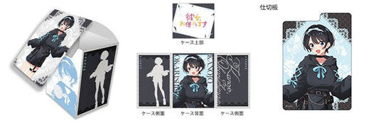 Rent-A-Girlfriend New Illustration Deck Case (Ruka Sarashina / Gothic Style Date Outfit)