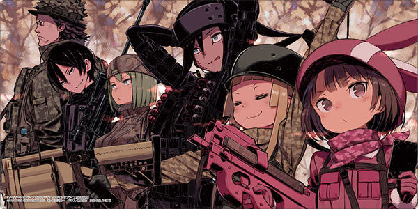 Rubber Mat Sword Art Online Alternative Gun Gale Online "4th Squad Jam"