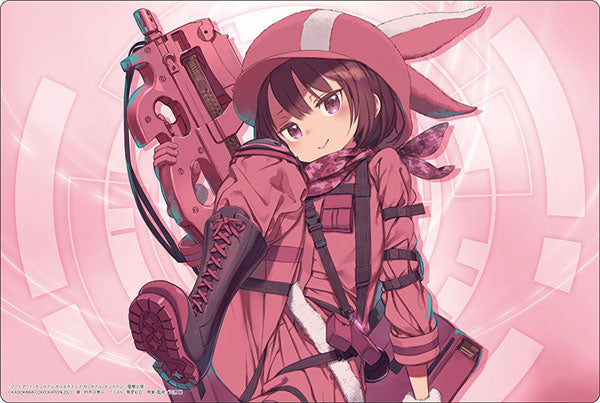 Rubber Mat Sword Art Online Alternative Gun Gale Online "Llenn"