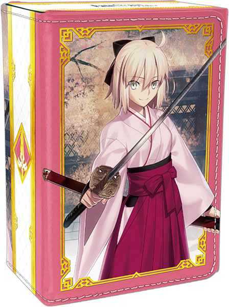 Synthetic Leather Deck Case W Fate/Grand Order "Saber/Souji Okita"