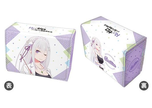 Synthetic Leather Deck Case W Re:ZERO -Starting Life in Another World- "Emilia"