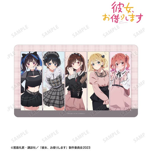 TV Anime "Rent-A-Girlfriend" New Illustration Group Girly Fashion ver. Multi Desk Mat