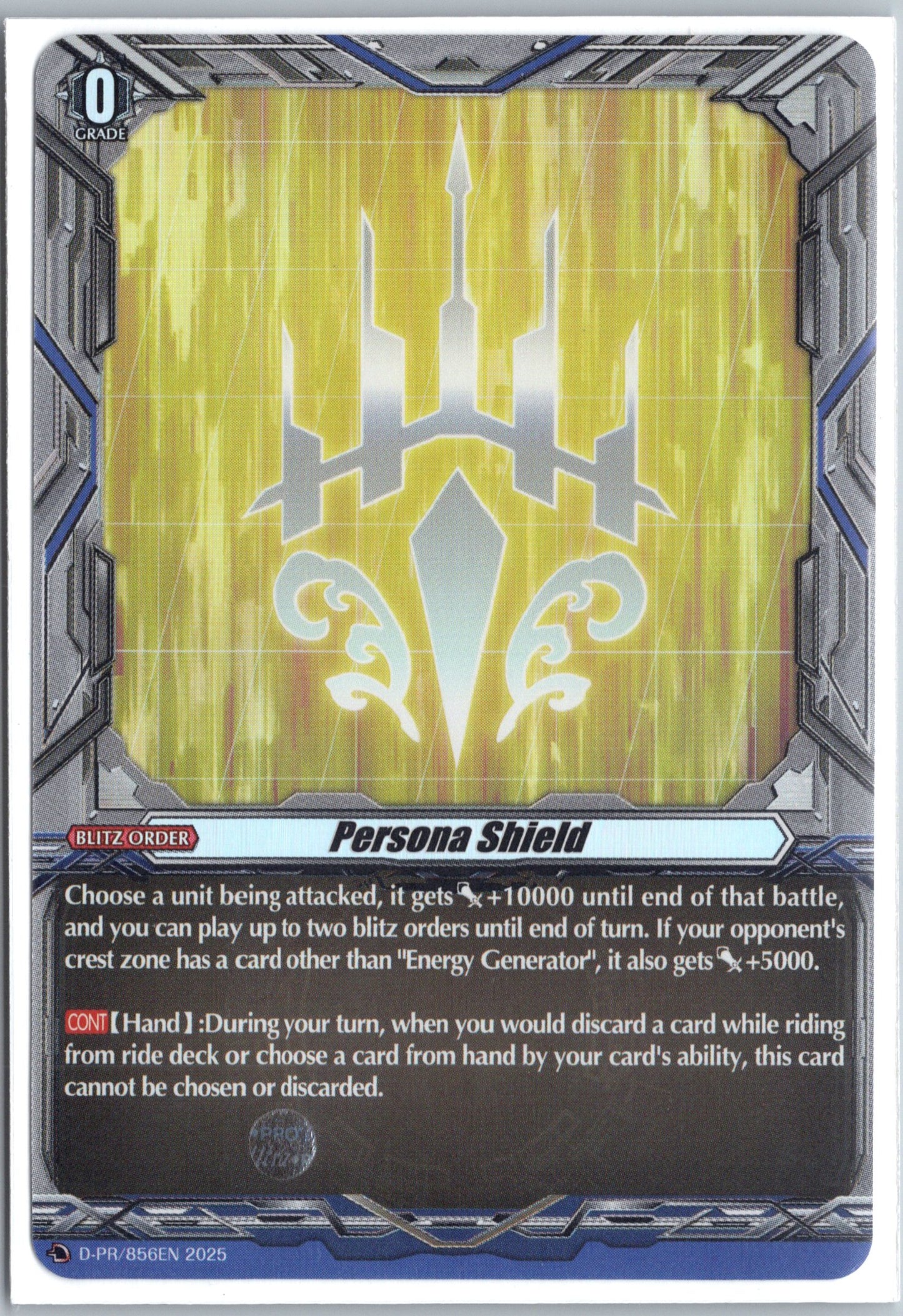 Persona Shield (Keter Sanctuary)- D Promo Cards (D-PR/856EN)