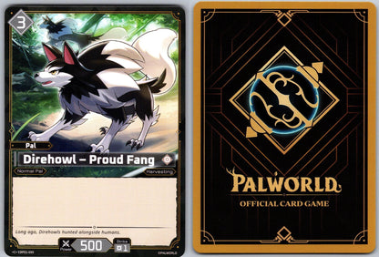 Direhowl – Proud Fang EBP01-099 C Palworld Dawn of Palpagos Near Mint
