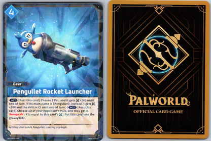 Pengullet Rocket Launcher EBP01-044 R Palworld Dawn of Palpagos Near Mint