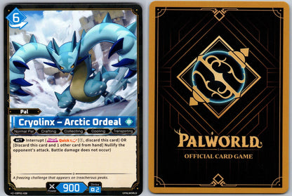 Cryolinx – Arctic Ordeal EBP01-038 C Palworld Dawn of Palpagos Near Mint