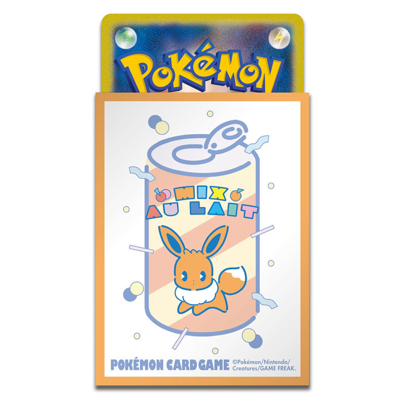 Pokemon Card Game Card Sleeve: Pokémon Mix Au Lait (64-Pack)