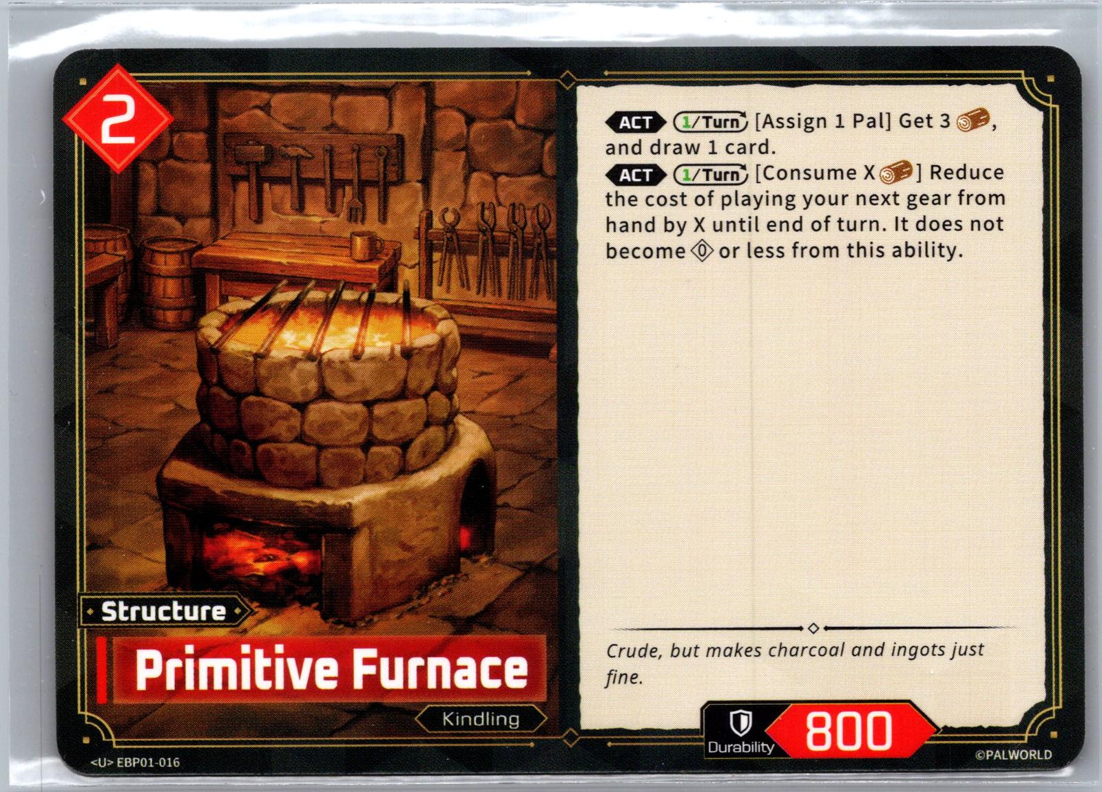 Primitive Furnace EBP01-016 U Dawn of Palpagos Near Mint