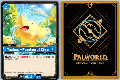 Teafant – Fountain of Cheer EBP01-034 C Palworld Dawn of Palpagos Near Mint