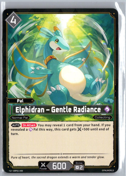 Elphidran – Gentle Radiance EBP01-098 U Dawn of Palpagos Near Mint