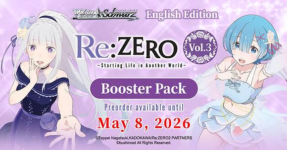 Re:ZERO -Starting Life in Another World- Vol.3 Playset EN (RZ/S116)