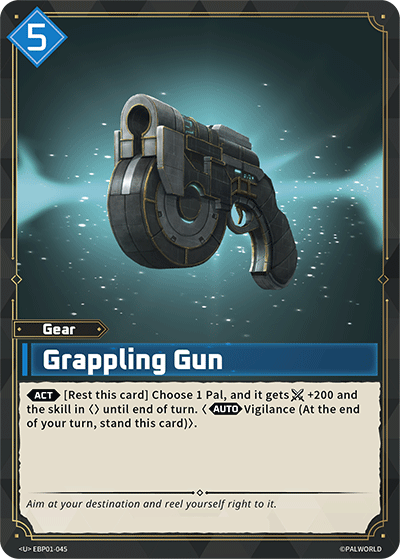 Grappling Gun EBP01-045 U Dawn of Palpagos Near Mint