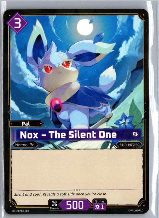 Nox – The Silent One EBP01-086 C Dawn of Palpagos Near Mint