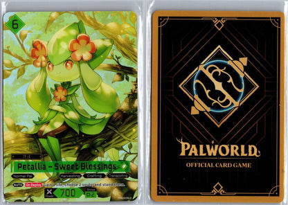 Petallia – Sweet Blessings EBP01-051SP SP Palworld Dawn of Palpagos NM