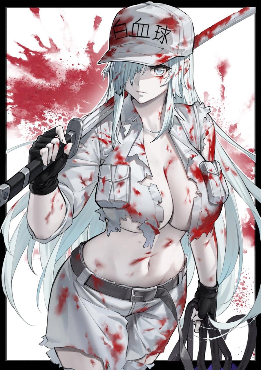 Comiket - Cells at Work! CODE BLACK: White Blood Cell (Neutrophil) U-1196 Sleeve