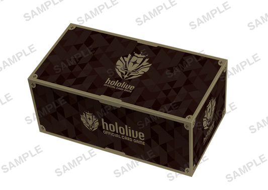 hololive OFFICIAL CARD GAME Official Storage Box “Brand Logo (Black)”