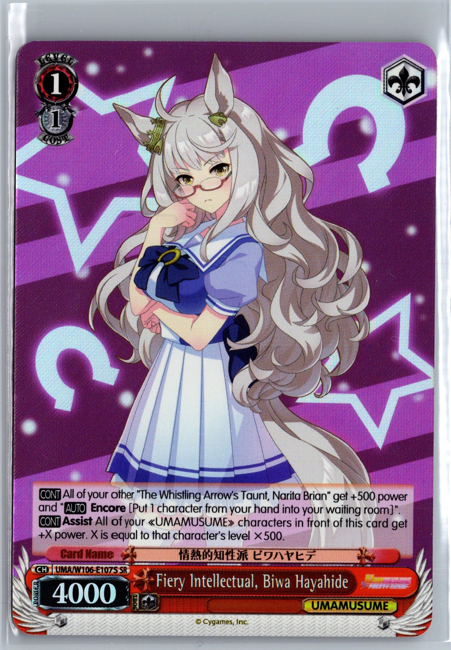 Fiery Intellectual, Biwa Hayahide (SR)