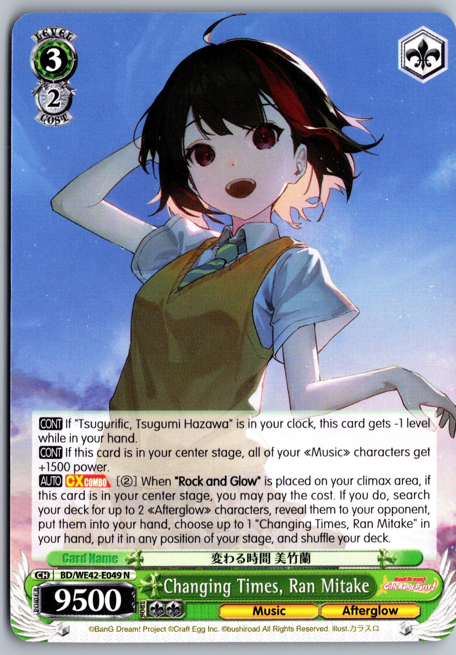 Changing Times, Ran Mitake